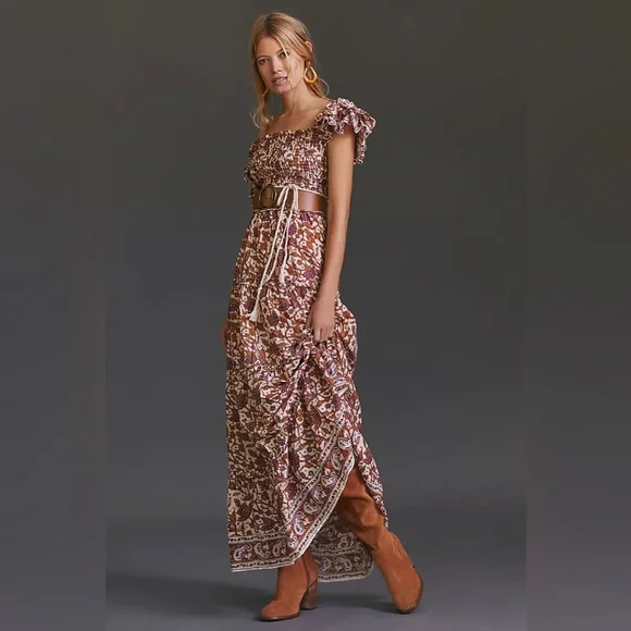 Love the Label x Anthropologie Mirabelle Floral Boho Dress - Picture 14 of 14